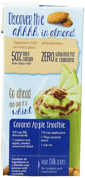 Silk Vanilla Almond Milk, 50% More Calcium than Dairy Milk, 32 oz