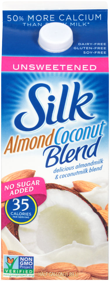 Silk Almond Coconut Milk Blend, No Sugar Added, 1.89 L
