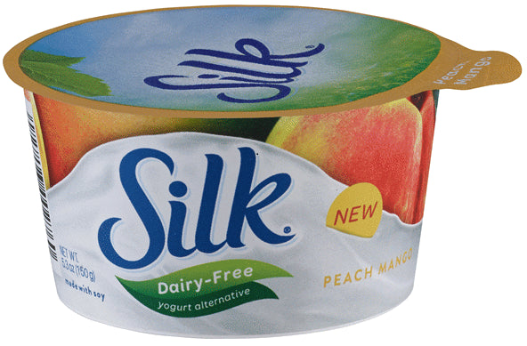 Silk Dairy-Free Yogurt Alternative, Peach Mango, 5.3 oz, 5.3 oz
