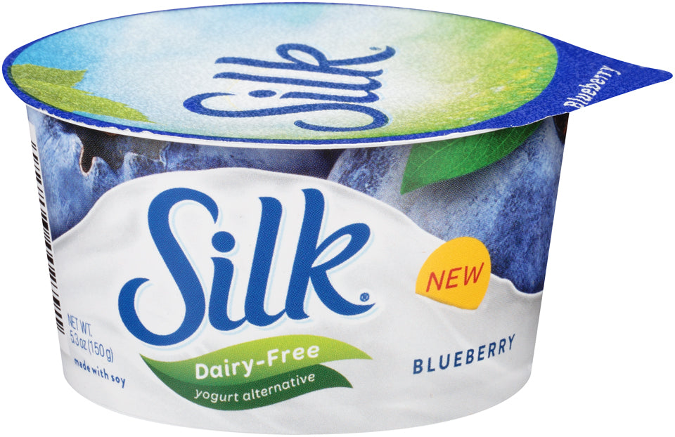 Silk Dairy-Free Yogurt Alternative, Blueberry, 5.3 oz, 5.3 oz