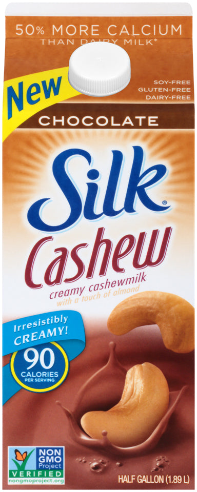 Silk Creamy Cashew Milk, Chocolate, 1.89 L