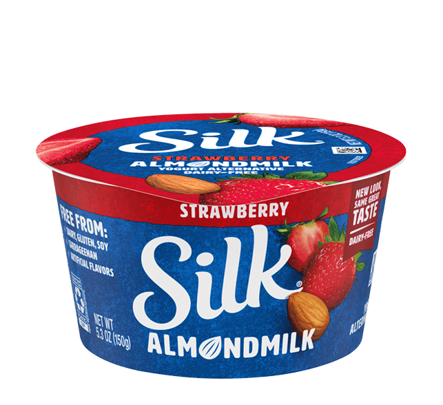 Silk Almondmilk Strawberry Yogurt Alternative, 5.3 oz