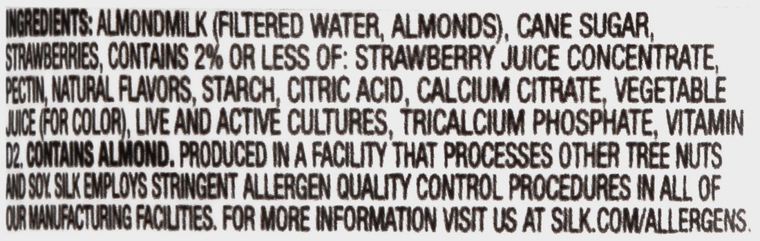 Silk Almondmilk Strawberry Yogurt Alternative, 5.3 oz