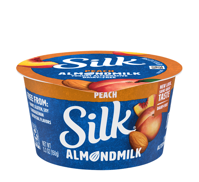 Silk Almondmilk Peach Yogurt Alternative, 5.3 oz