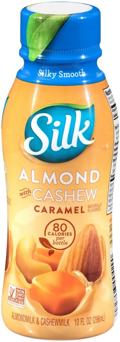 Silk Caramel with Cashew Almond Milk Bottle, 10 oz