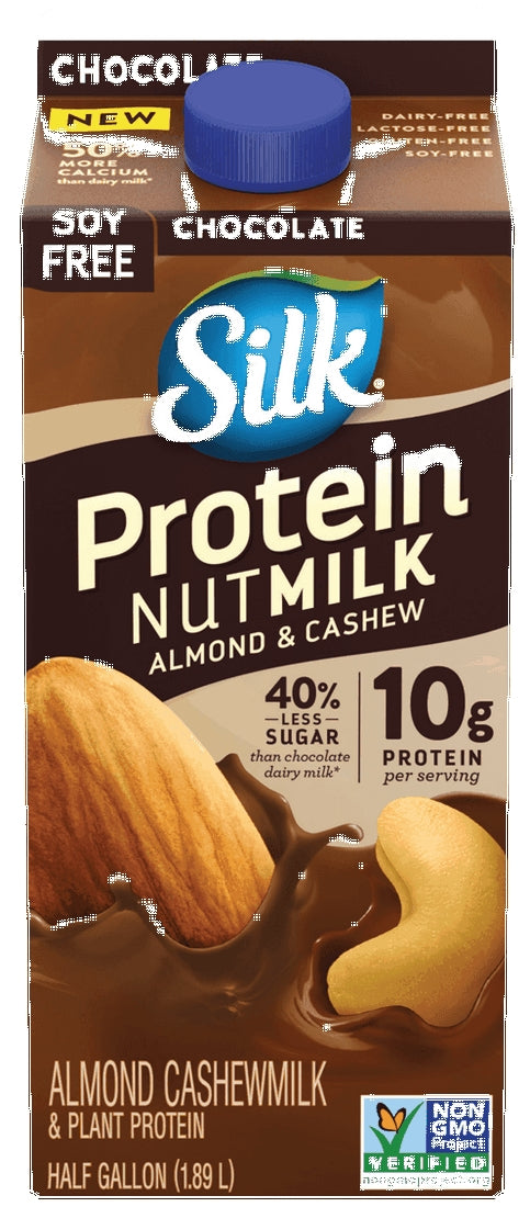 Silk Chocolate Protein Nutmilk, 64 oz