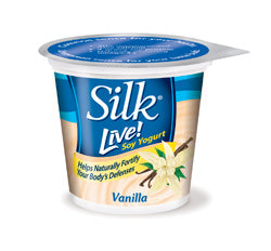 Silk Live! Soy Yogurt, Vanilla, 6 oz, 6 oz