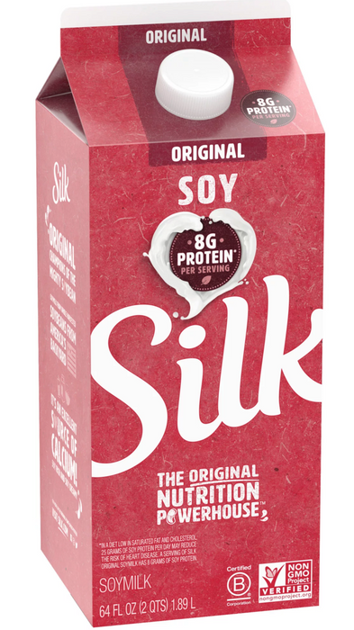 Silk Original Soy Milk , 64 oz