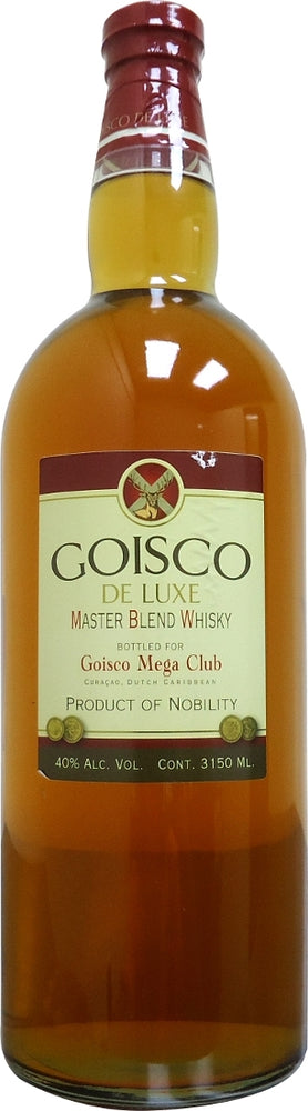 Goisco De Luxe Whisky, Master Blend, 3.15 L