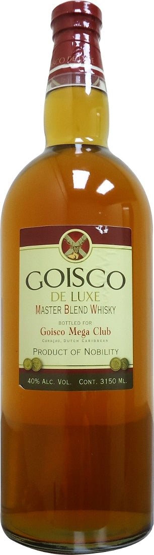 Goisco De Luxe Whisky, Master Blend, 3.15 L