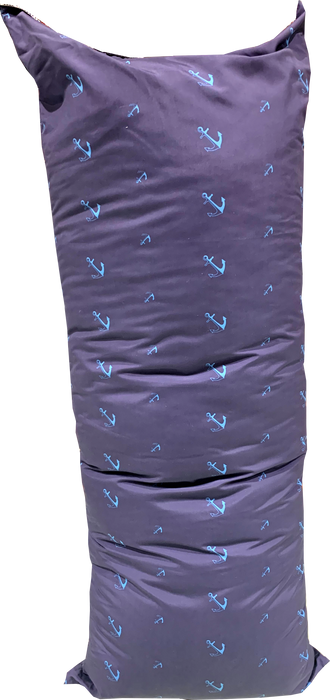 Nautica Body Pillow, Blue Anker, 20 x 48 in