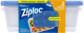 Ziploc Food Containers Large Rectangle , 2 ct