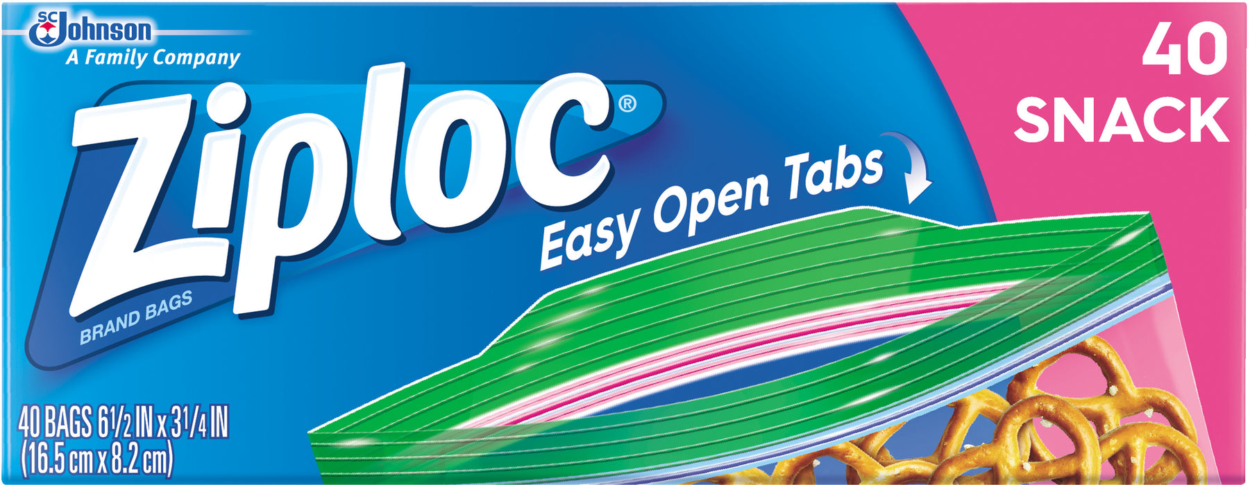 Ziploc Snack Bags , 40 ct