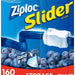 Ziploc Slider Storage Bags, Quart, 160 ct