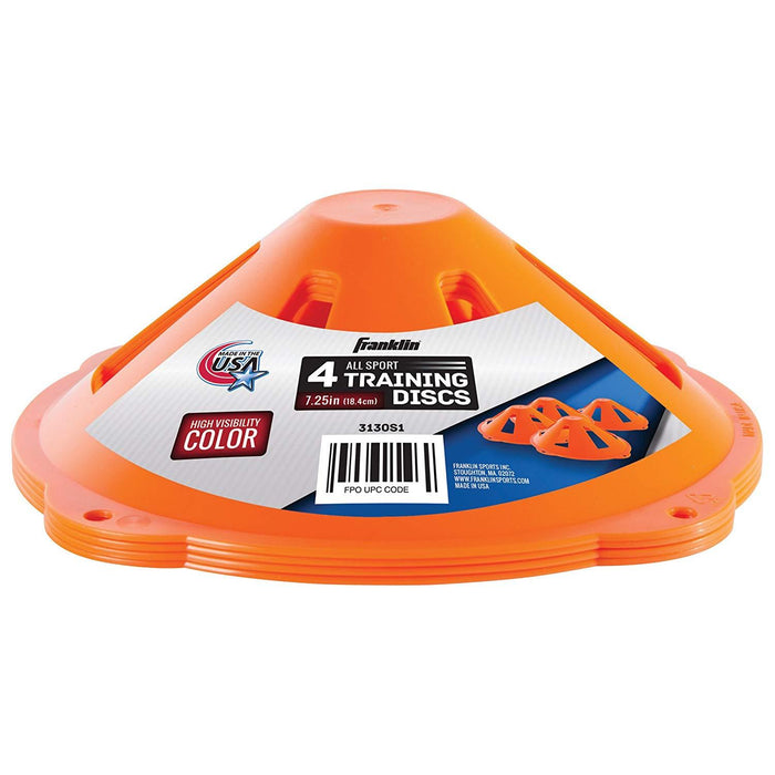 Franklin High Visibility Training Discs, 4 pcs
