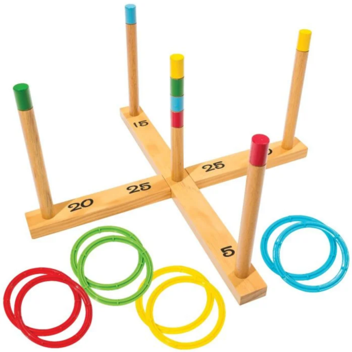 Franklin Sports Kids Ring Toss , 9 pcs
