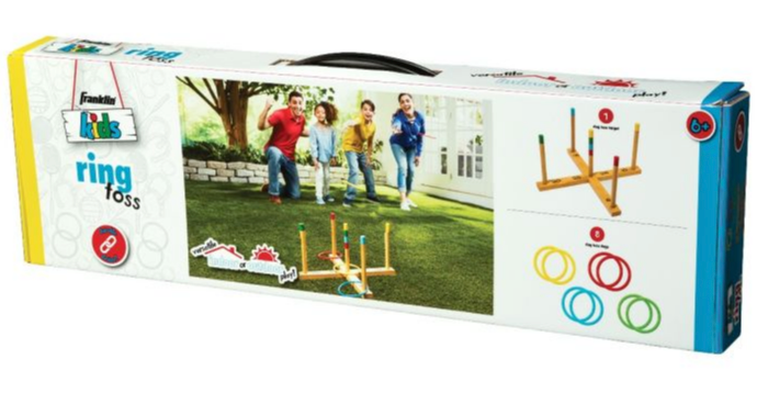 Franklin Sports Kids Ring Toss , 9 pcs