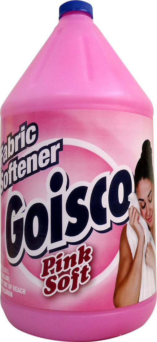 Goisco Fabric Softener, Pink Soft, 1 gal