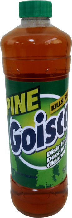 Goisco Disinfectant Deodorizing Cleaner, Pine, 28 oz