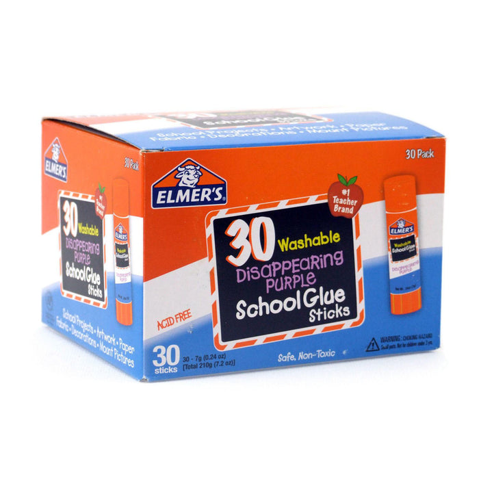 Elmer's School Glue Sticks, Value Pack , 30 ct