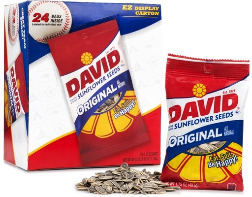 David Sunflower Seeds Original , 24 x 1.75 oz