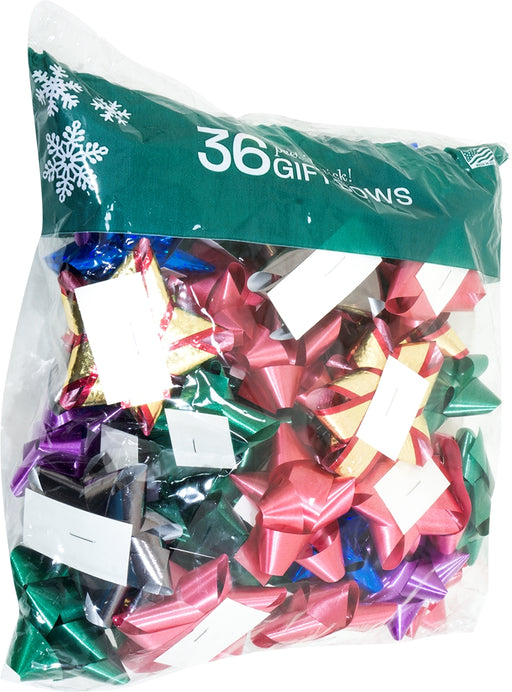 Berwick Peel 'n Stick Gift Bows, 36 pcs