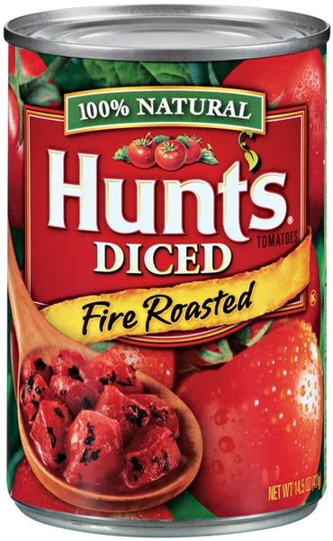 Hunt's Fire Roasted Diced Tomatoes, 14.5 oz