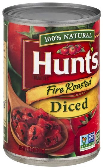 Hunt's Fire Roasted Diced Tomatoes, 14.5 oz