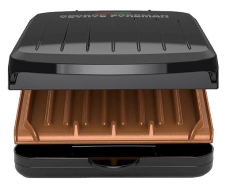 George Foreman 2-Serving Electric Grill & Panini Press, 1 pc