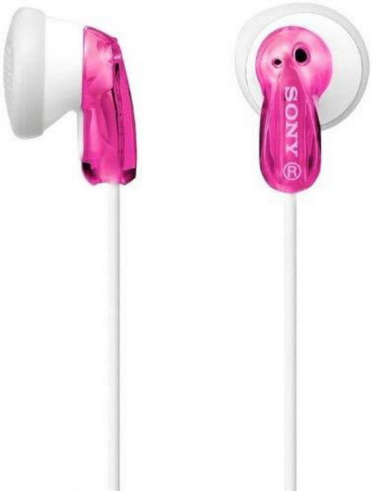 Sony Earbud Headphones, Assorted Colors, Model: MDRE9LP
