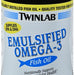 Twinlab Emulsified Omega-3 Fish Oil, 12 oz