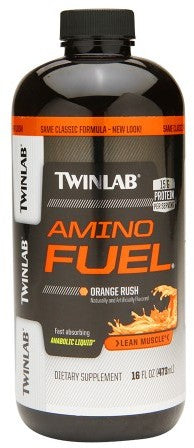 Twinlab Amino Fuel, Orange Rush, 16 oz