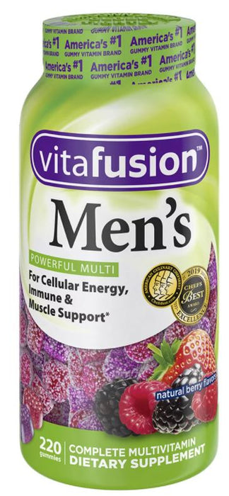 Vitafusion Men's Multivitamin Chewable Gummies , 220 ct