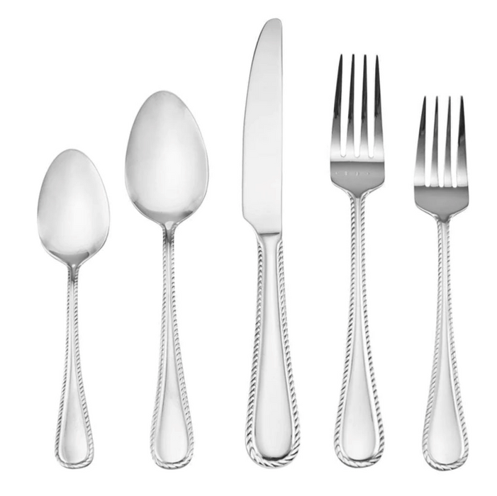 Pfaltzgraff Adventure 20-Piece Flatware Set, 20 ct