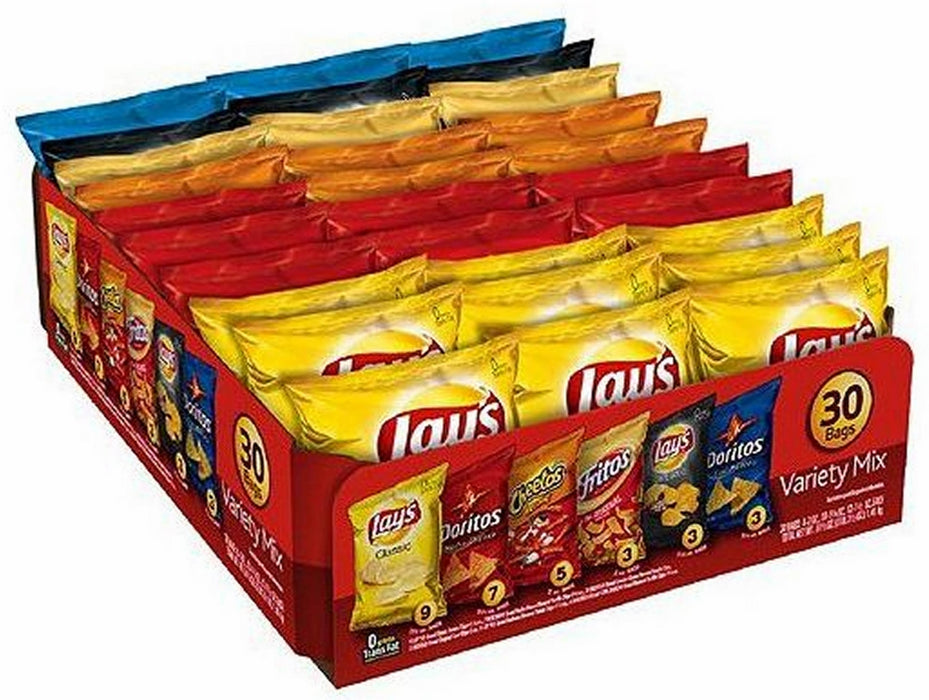 Frito Lay Big Grab Variety Pack, 30 x 1.75 oz