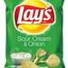 Lay's Sour Cream & Onion Flavored Potato Chips, 6.5 oz