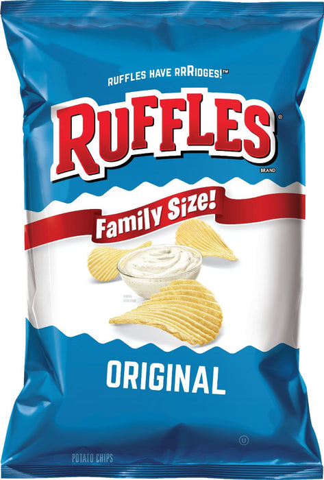 Ruffles Original Potato Chips, 15 oz