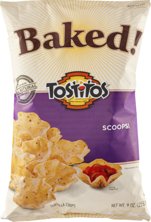 Tostitos Baked Scoops Tortilla Chips, 7 oz