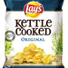 Lay's Kettle Cooked Potato Chips, Original, 184 gr