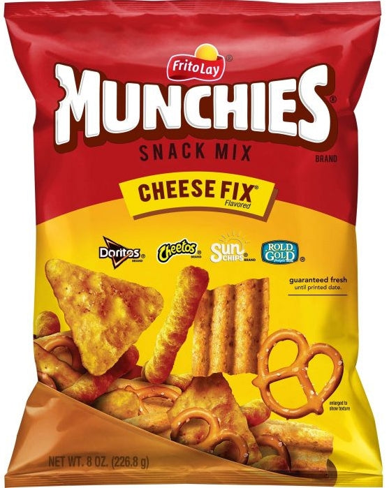 Frito Lay Munchies Snack Cheese Fix, 28 ct