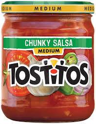 FritoLay Tostitos Chunky  Salsa, Medium, 15.5 oz