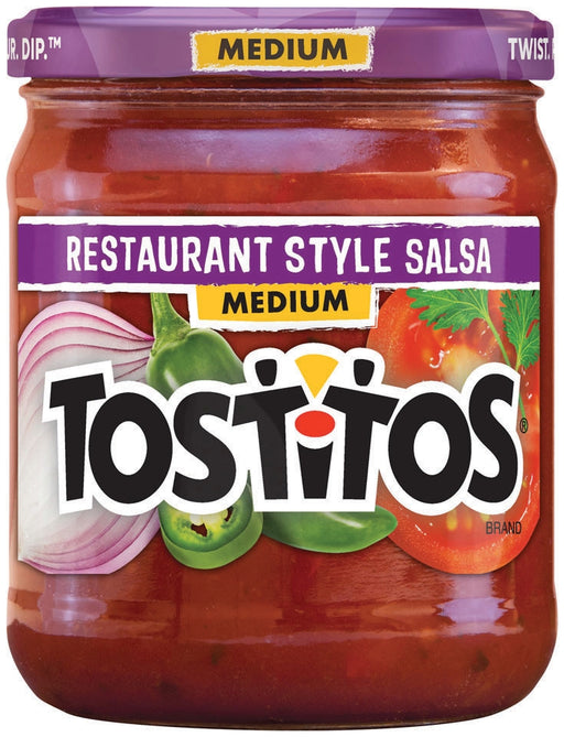 Tostitos Restaurant Style Salsa, Medium, 15.5 oz