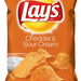 Lay's Cheddar & Sour Cream Flavored Potato Chips, 6.5 oz