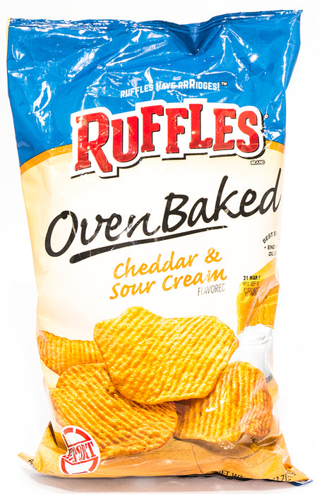 Ruffles Oven Baked Chips, 6 oz