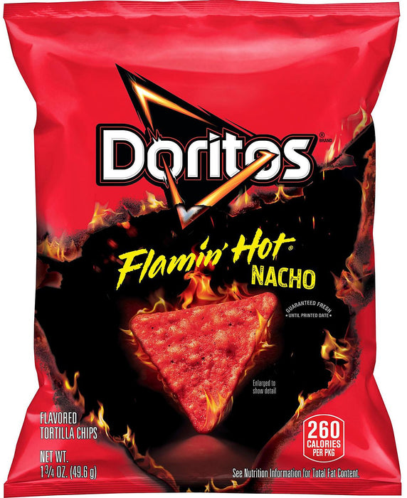 Frito Lay Flamin' Hot Mix Variety Pack, 30 ct