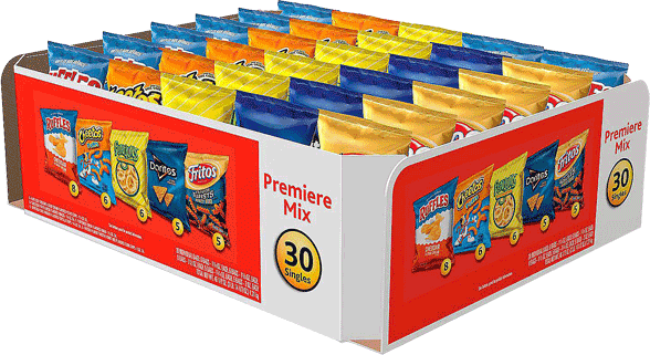 Frito Lay Premiere Mix, Value Pack, 30 ct