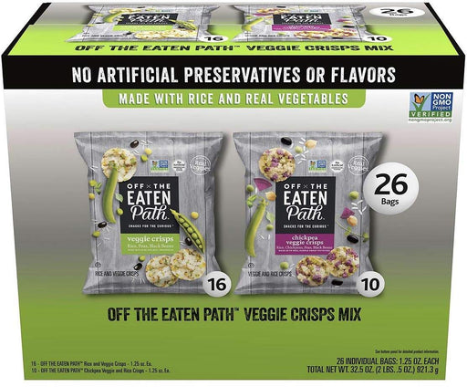 Off The Eaten Path Veggie Crisps Mix, 26 x 35,4 gr