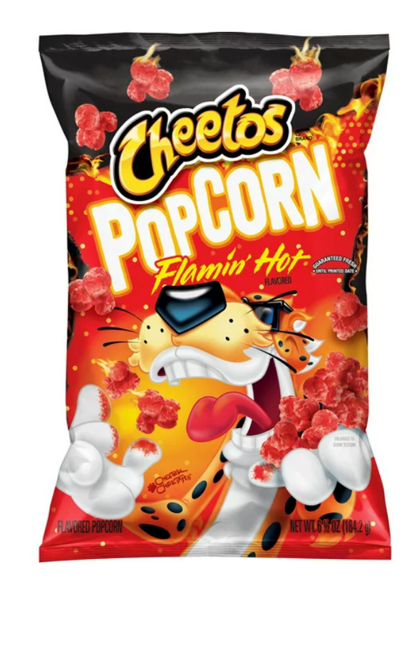 Cheetos Flamin' Hot Popcorn Flavored Snacks , 6.5 Oz — Goisco.com