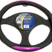 Goodyear Pink Steering Wheel Cover, Black & Pink, 