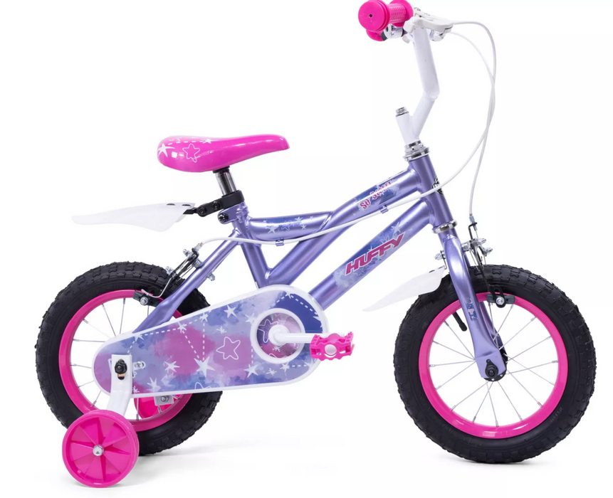 Huffy So Sweet Kids Bike, 12" Wheel, Purple & Pink , 1 pc